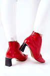 Kožené Boty Maciejka červené 05262-08