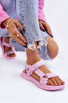 Dámske sandále Big Star LL274A100 Pink