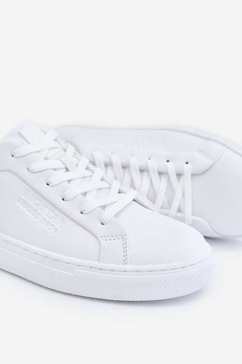 Pánské sportovní boty Memory Foam Big Star LL174193 Bíle