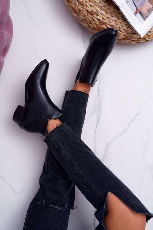 Černé nízké boty Murino