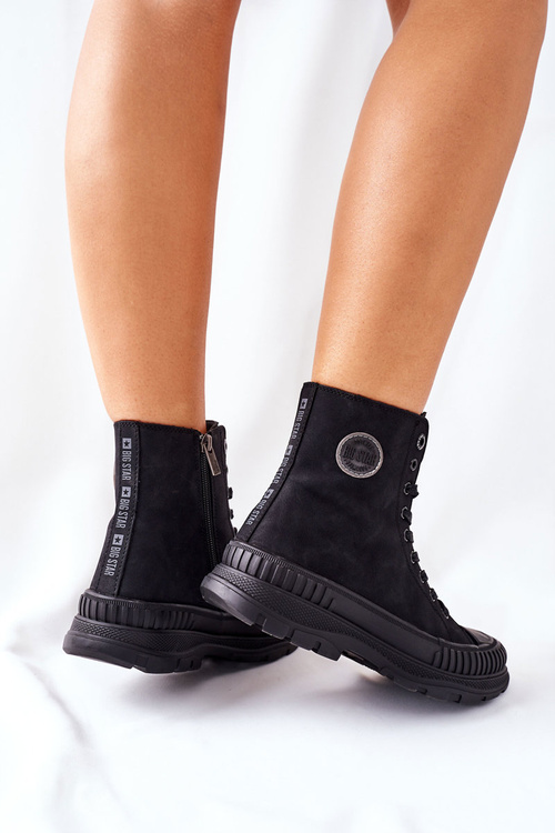 Dámské Turistické Boty Big Star II274351 Černé