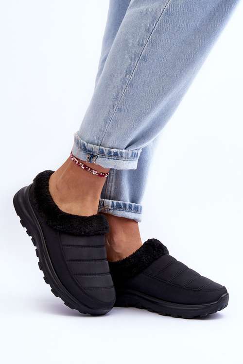 Slocked Low Snow topánky čierna olwina