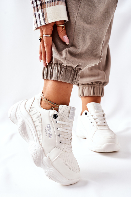 Dámska športová topánka Pamäť Pamäť Pena Veľká hviezda II274359 biela