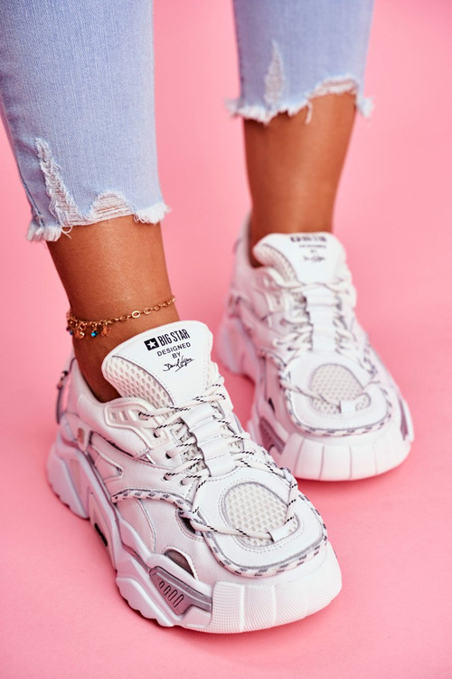 Dámská Sportovní Obuv Big Star od Daniel Lopez Bílé FF274A529