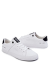 Kožené pánské tenisky Big Star JJ174105 Bílo-čarne