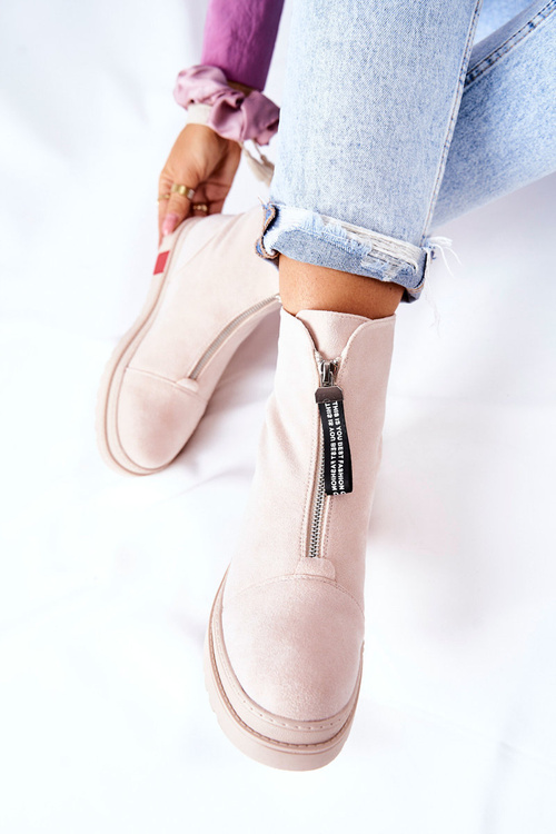 Ženské topánky na platforme Beige Charlee