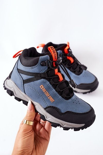 Veľká hviezda GG374048 Navy Blue Trekking Shoes