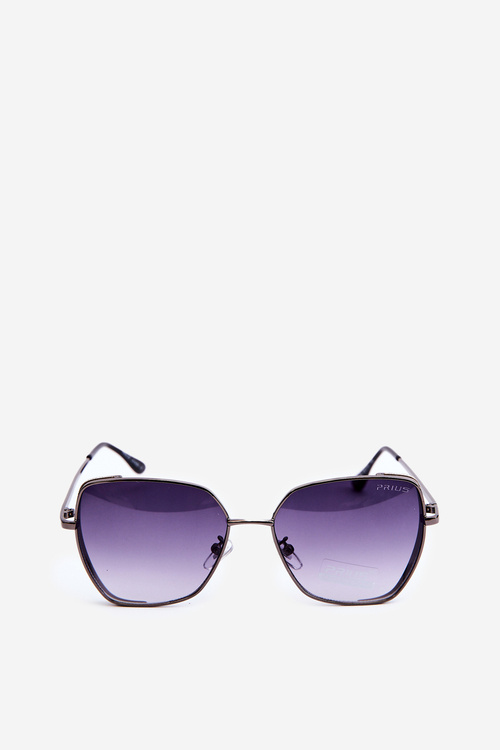 Dámske slnečné okuliare s flitrovými vložkami UV400 čierne