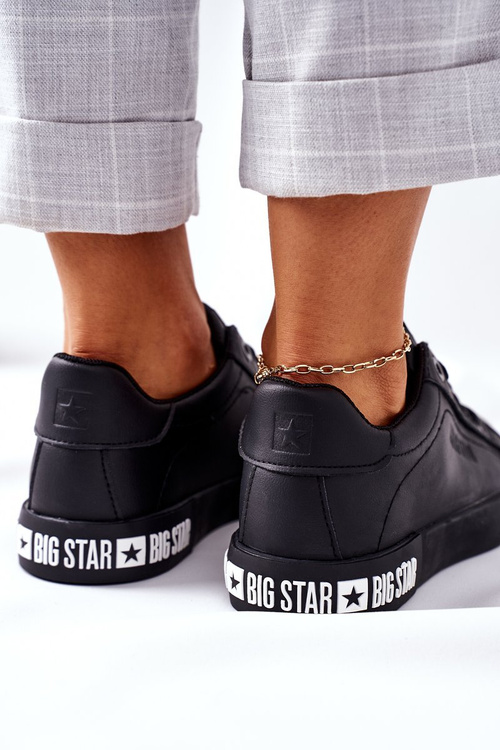 Dámske kožené tenisky Big Star II274030 Čierna