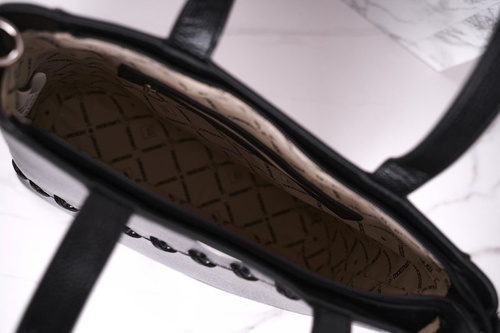 Velká Dámská kabelka Shopper MONNARI BAG0840-022 Stříbrná