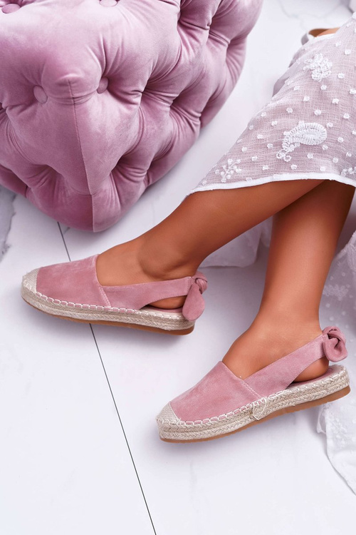 Dámské Espadrilky růžové Kontres