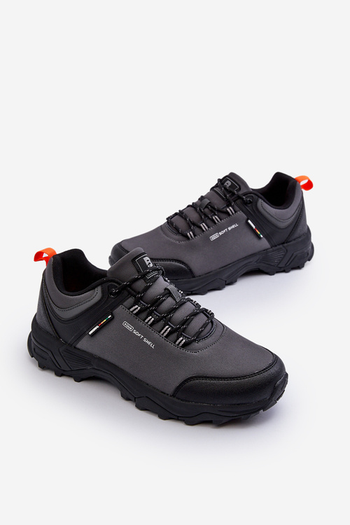 Šedé pánské turistické boty McBraun