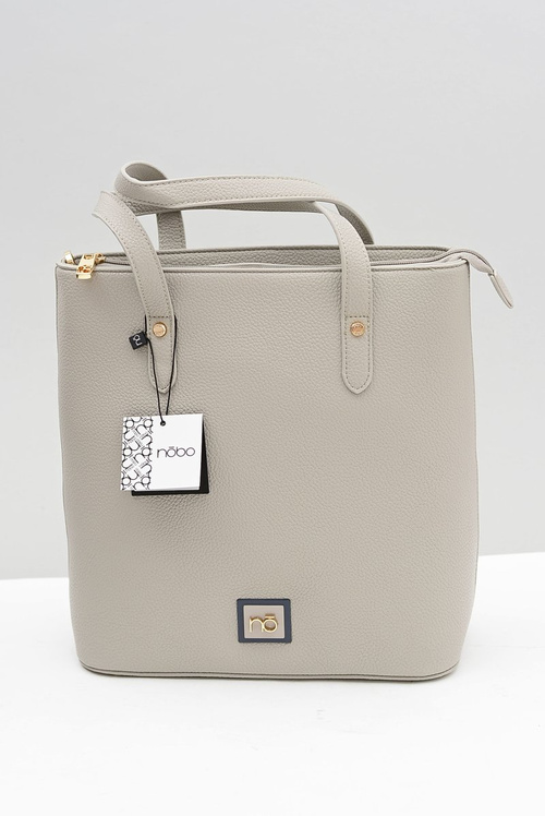 Veľká dámska šedá kabelka Nobo
