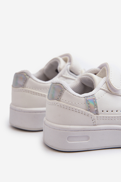 Klasické Dětské Sportovní Boty Bílé Marlin