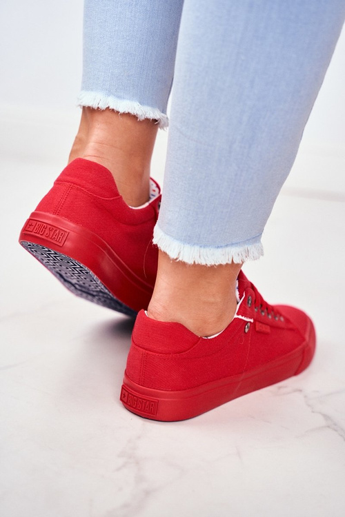 Dámska veľká hviezda Red AA274514 tenisky