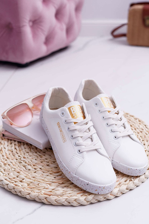 Dámske tenisky Big Star Red White Star AA274A007