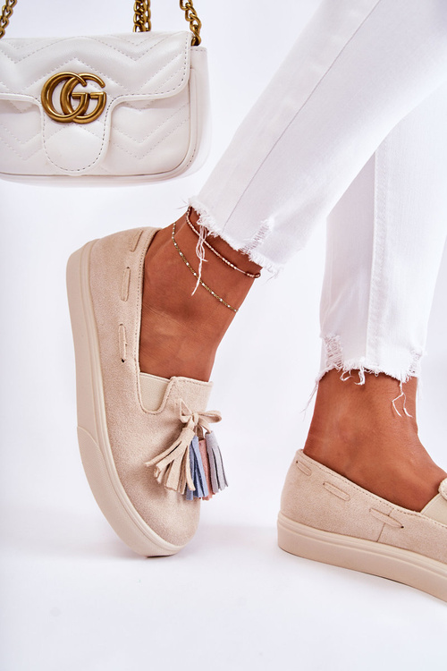 Dámské Tenisky Slip-On béžove Venira