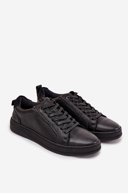 Kožené Pánske Tenisky Lee Cooper LCJ-25-33-3965 Čierne