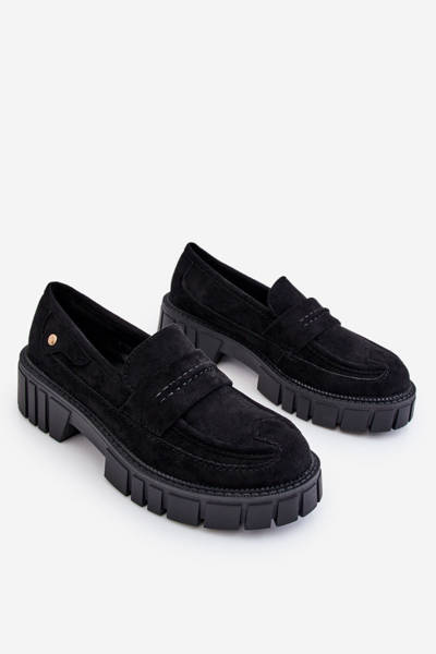 Dámské semišové nazouvací boty Černe Fiorell