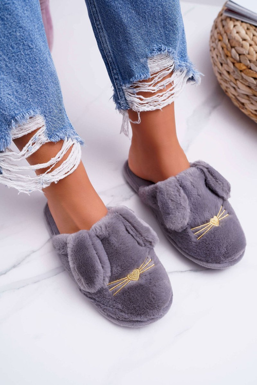 Dámska papci s kožušinou a knedla