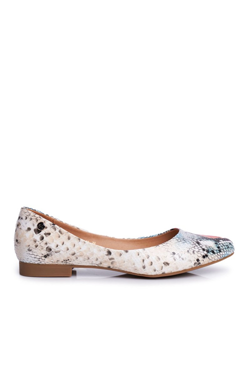 Ženské baleríny Sergio Leone Red Snake Bl611 nemsis