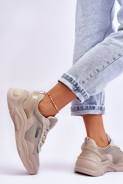 Dámsky pamäťový penový systém Big Star LL274A066 béžová pamäťová systém