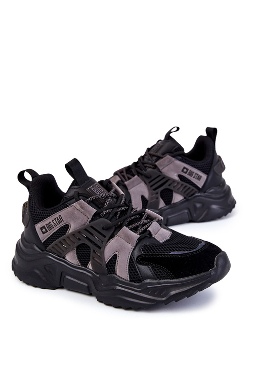 Lehká pánská sportovní obuv Big Star KK174054 Černá