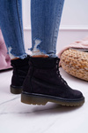Dámska veľká hviezda Black EE274014 topánky