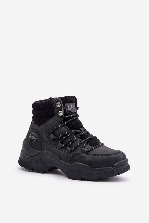 Zateplené dámské kotníkové boty Lee Cooper LCJ-24-03-3060L Černé