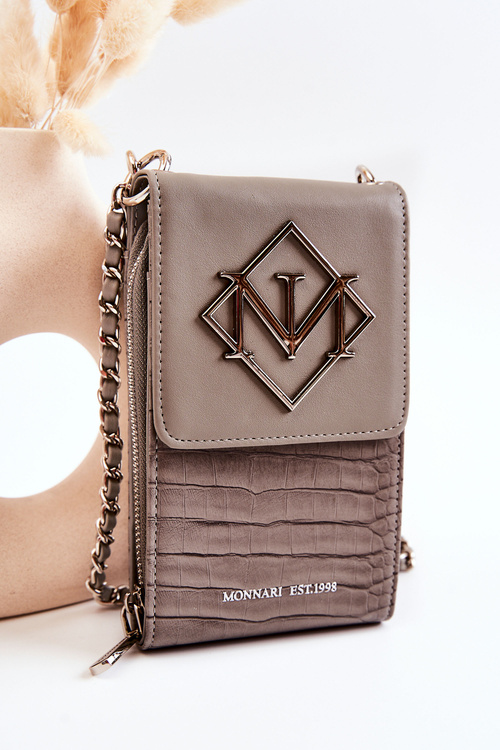 Malá dámska kabelka Monnari EtuA020-019 šedá