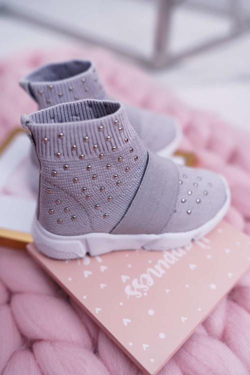 Dětská Mládež Obuv Sportovní Slip On Šedé Delma