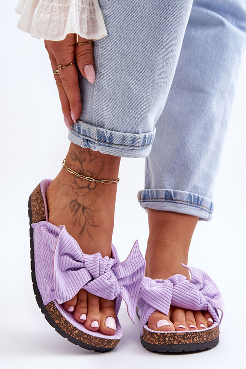 Letné žabky fialové jadro