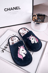 Dětské Domácí Pantofle S Jednorožcem Unicorn