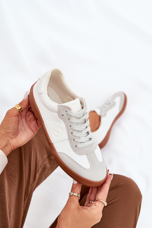 Dámské Tenisky Big Star RR274371 Bílá-Šedá