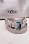 Dámská Nákupní Kabelka NOBO NBAG-K1090 Stříbrná 
