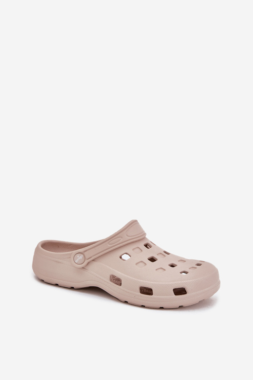 Dámské Pěnové Pantofle Béžové LEMIGO 806