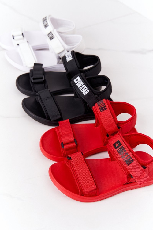 Dámske športové sandále Big Star HH274A027 červené