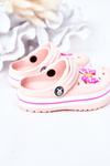 Dětské Pěnové Nazouváky Crocs Růžové Lazy Day