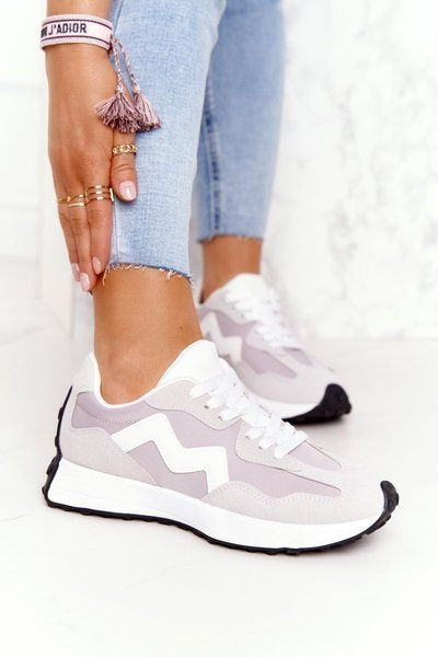 Dámská Sportovní Obuv Sneakersy Šedé Move On