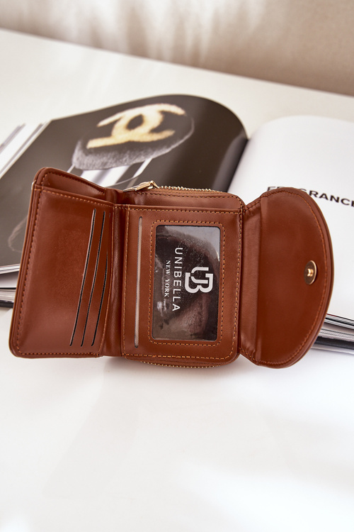 Dámská Peněženka Z Eko Kůže Hnědá Congaia