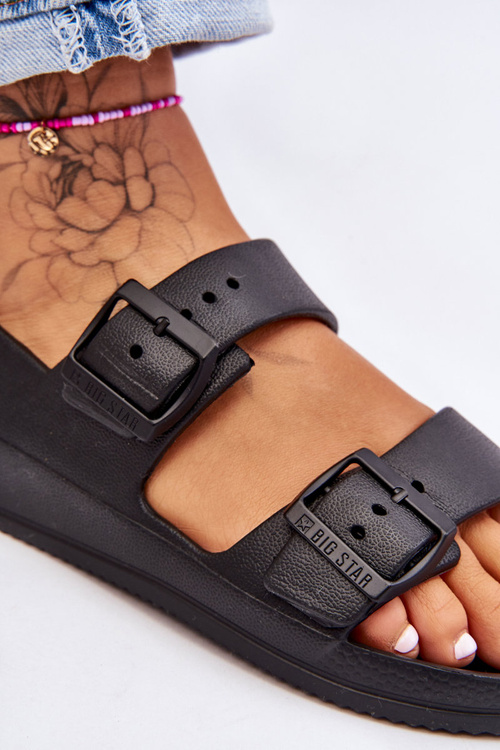 Dámske ľahké sandále Big Star LL274745 čierna