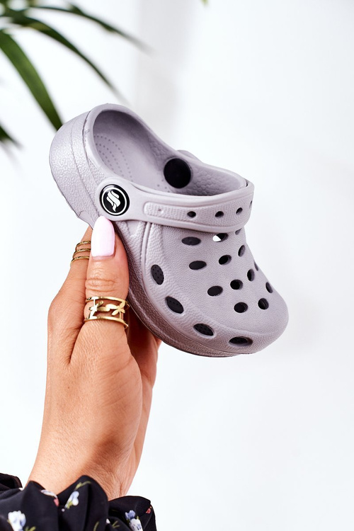 Dětské Nazouváky Pěnové Kroks Šedé Lucas