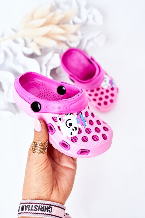 Dětské Pěnové Nazouváky Crocs Růžové Jupiter