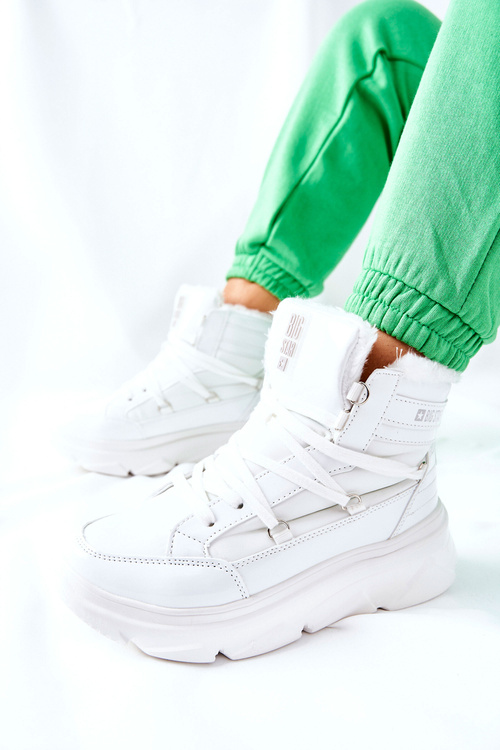 Sněhule Zateplené Big Star II274463 Bilé