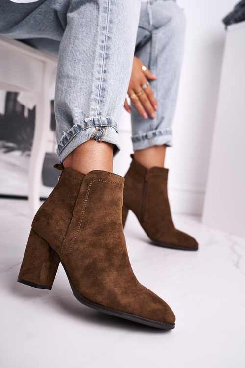 Dámské Kotníkové Boty Sergio Leone Olivové BT508