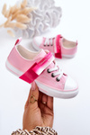Detské nízke tenisky Veľká hviezda JJ374073 Pink
