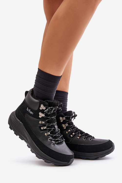 Dámské Lehká Kotníková Obuv Na Zip Černá Lee Cooper LCJ-24-03-3073