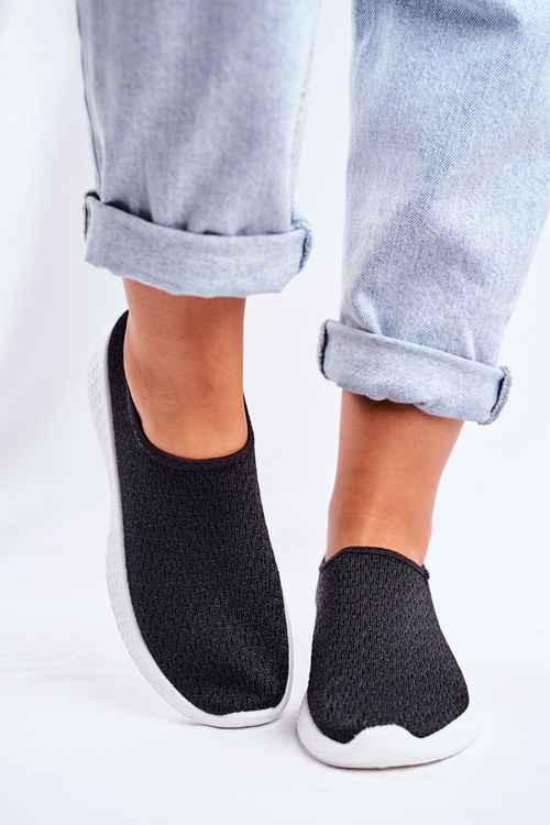 Dámská Sportovní Obuv Slip-on černé Hopin