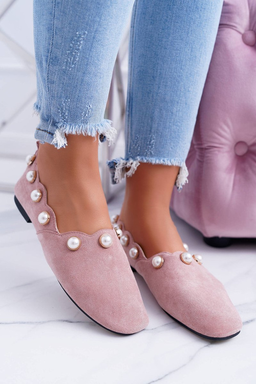 Ženské ružové baleríny lu boo milis