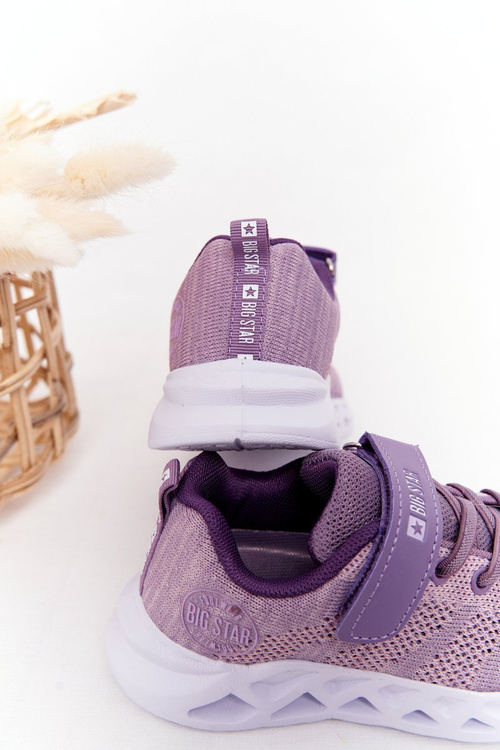 Detské športové topánky tenisky Big Star HH374183 Purple